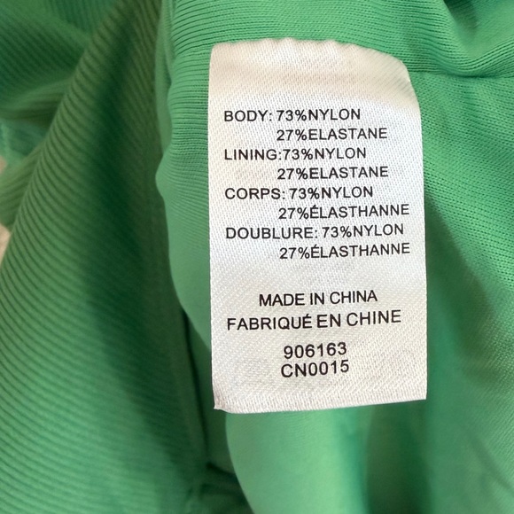 NWT House of Harlow 1960 ribbed body suit tank. Green, size small. - Picture 4 of 4